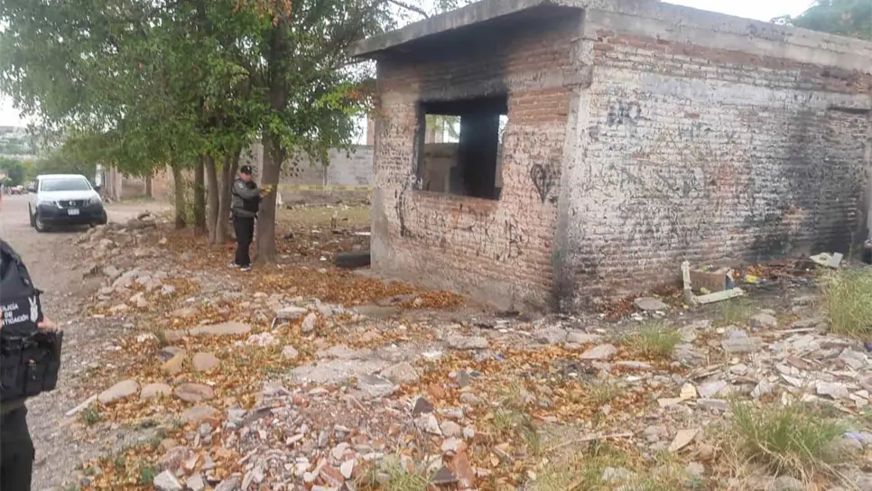 El lugar del hallazgo.