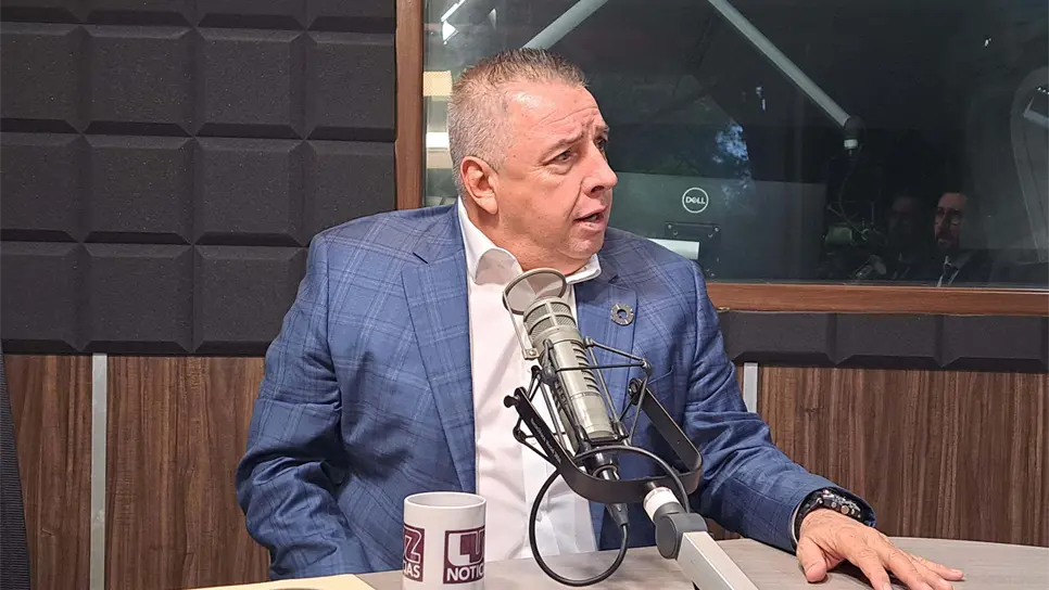 Sergio Álvarez Torres, presidente de la Cámara Nacional de la Industria de la Transformación en Culiacán.