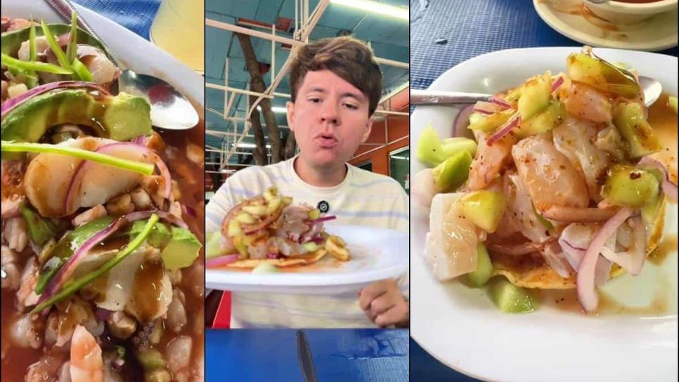 Influencer prueba los mariscos de Los Mochis y queda asombrado: «No puedo creerlo» | VIDEO