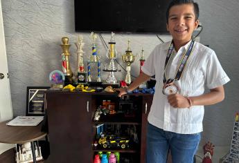 Mateo, el niño mochitense que ganó plata en la olimpiada de matemáticas en la Universidad de Columbia