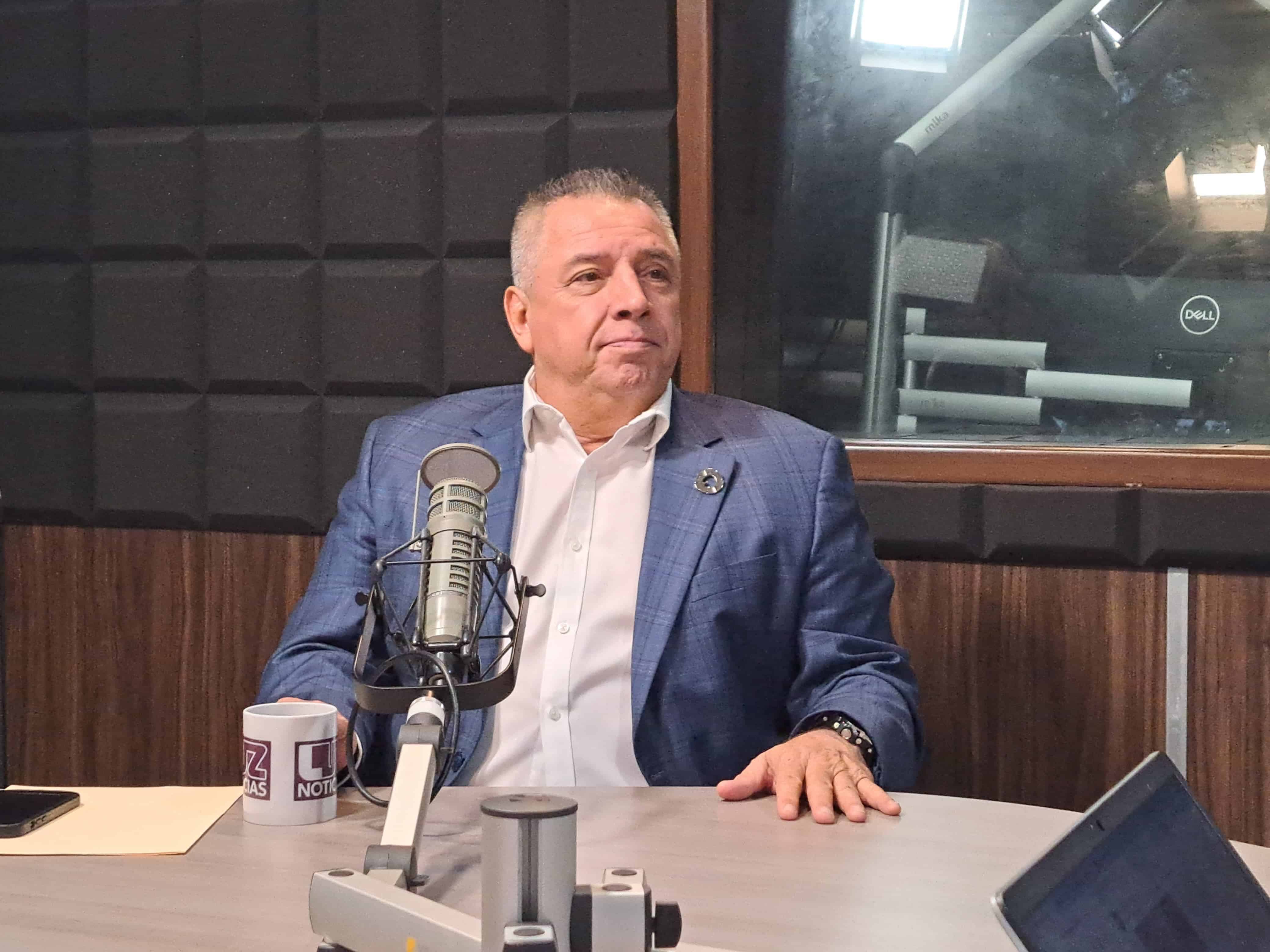 Sergio Álvarez en el estudio de Luz Noticias. FOTO: Luz Noticias