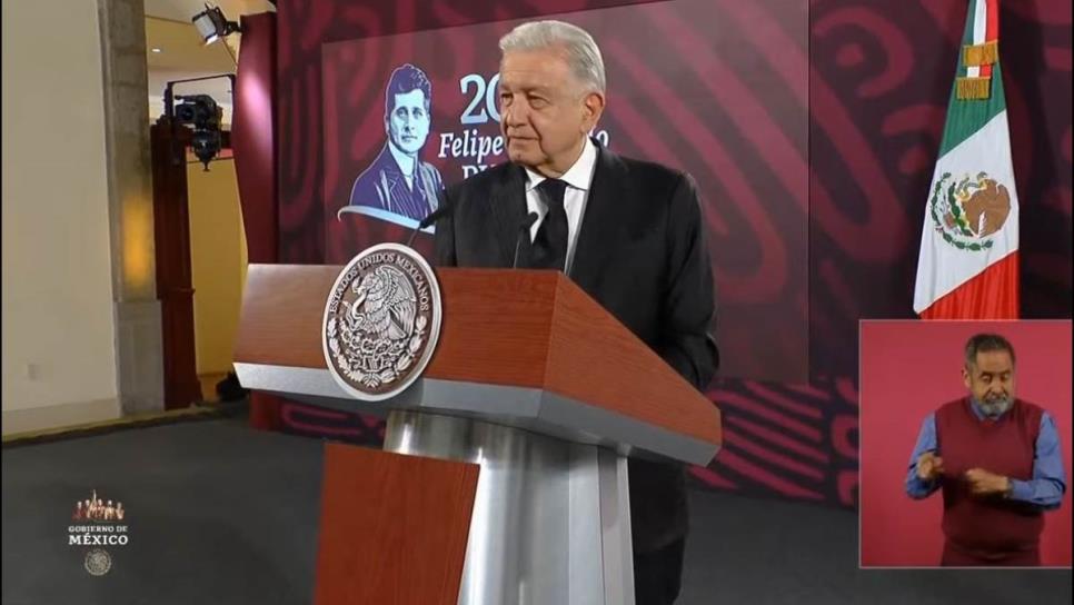 AMLO descarta que el avión donde viajó «El Mayo» y Joaquín Guzmán López salió de Sonora