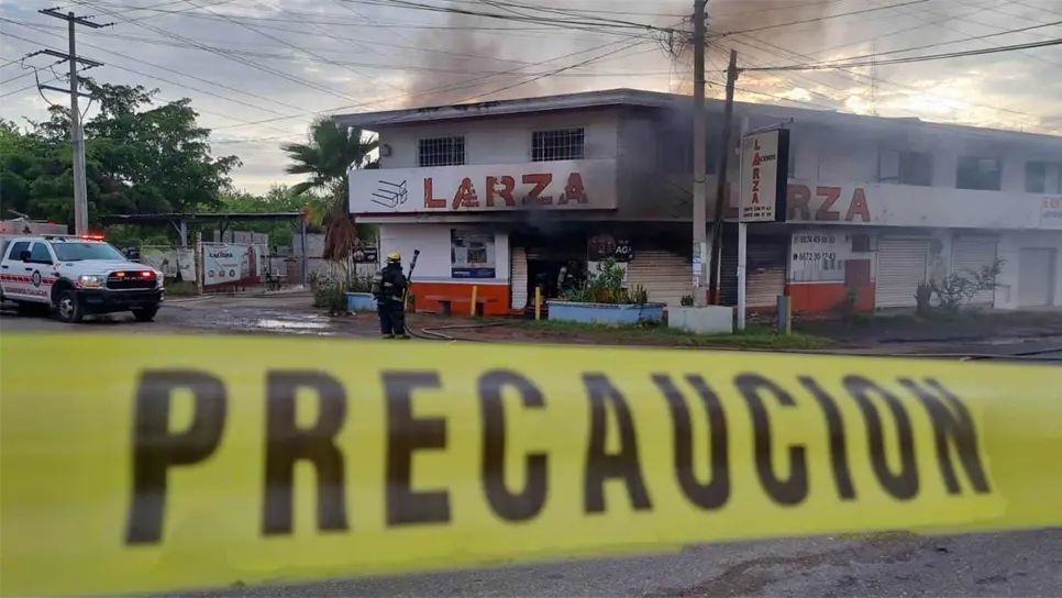 Ninguna persona resultó lesionada. FOTO: Luz Noticias