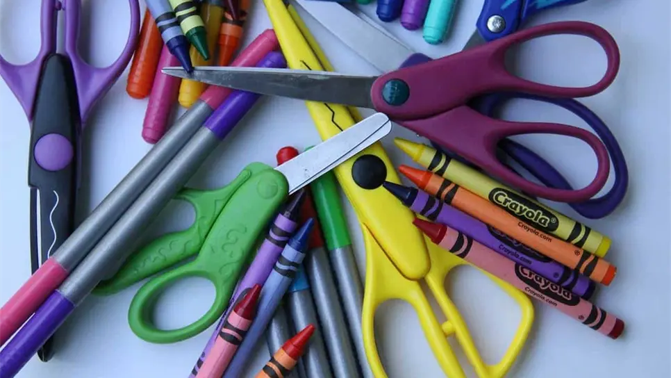 FOTO: Útiles escolares.