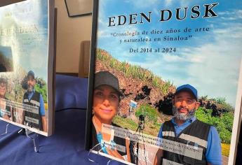 Eden Dusk presenta su libro «Cronología de Díez años de Arte y Naturaleza en Sinaloa» 