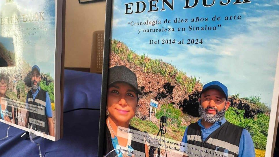 Eden Dusk presenta su libro «Cronología de Díez años de Arte y Naturaleza en Sinaloa» 