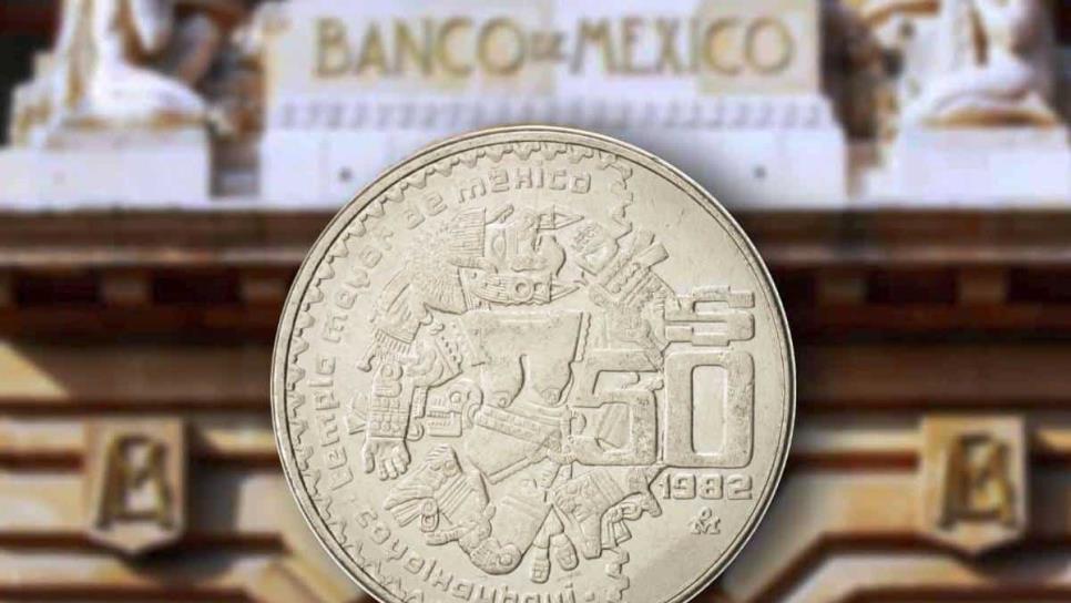 ¿Cuánto paga Banxico por una moneda antigua de 50 pesos? Esto sabemos