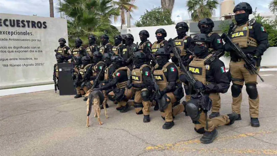 Unidad Antisecuestros de Sinaloa.
