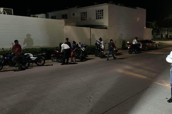 Decomisan 16 motocicletas en Ahome por infracciones y molestias a vecinos