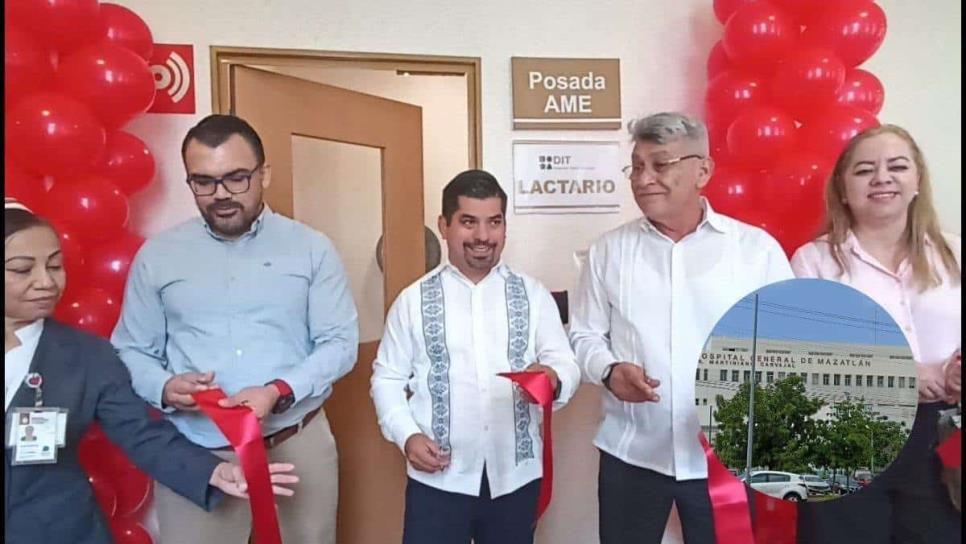 El Hospital General Mazatlán estrena Lactario en el marco de la Semana Mundial de la Lactancia Moderna 