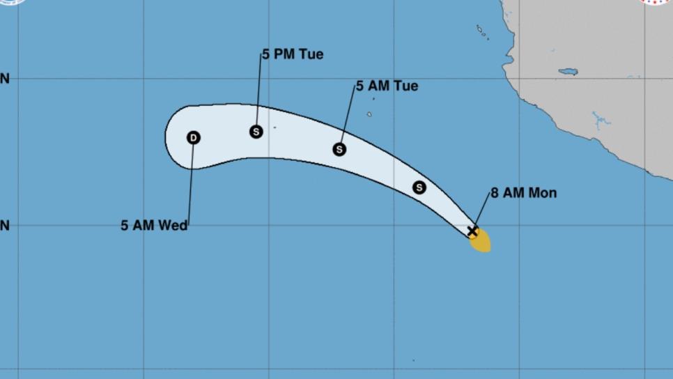 Se forma «Fabio» y ya son 4 tormentas en el Pacífico