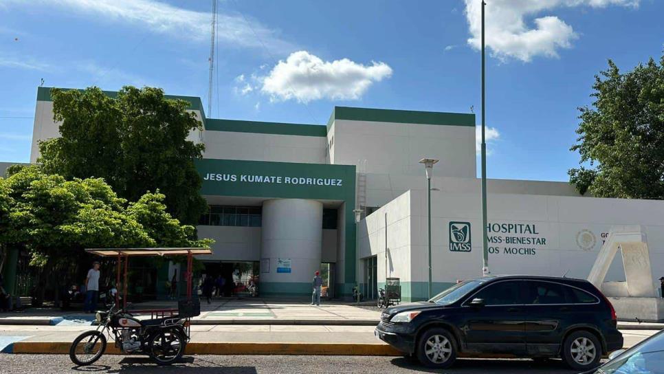 Inconformidad por revisión mochila al personal del Hospital General de Los Mochis