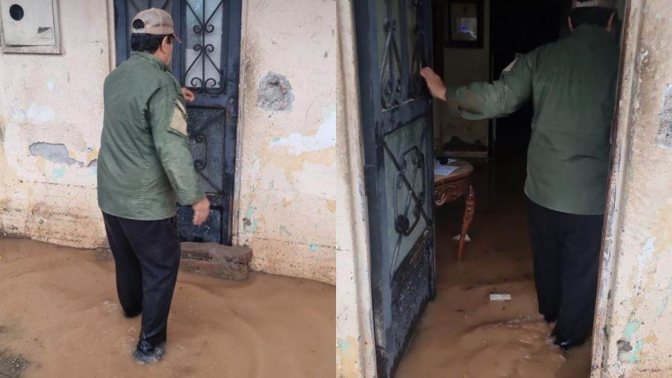 «Abrí la puerta y me aventó el torrente de agua», Manuel y Seferina lo pierden todo por lluvias en Culiacán