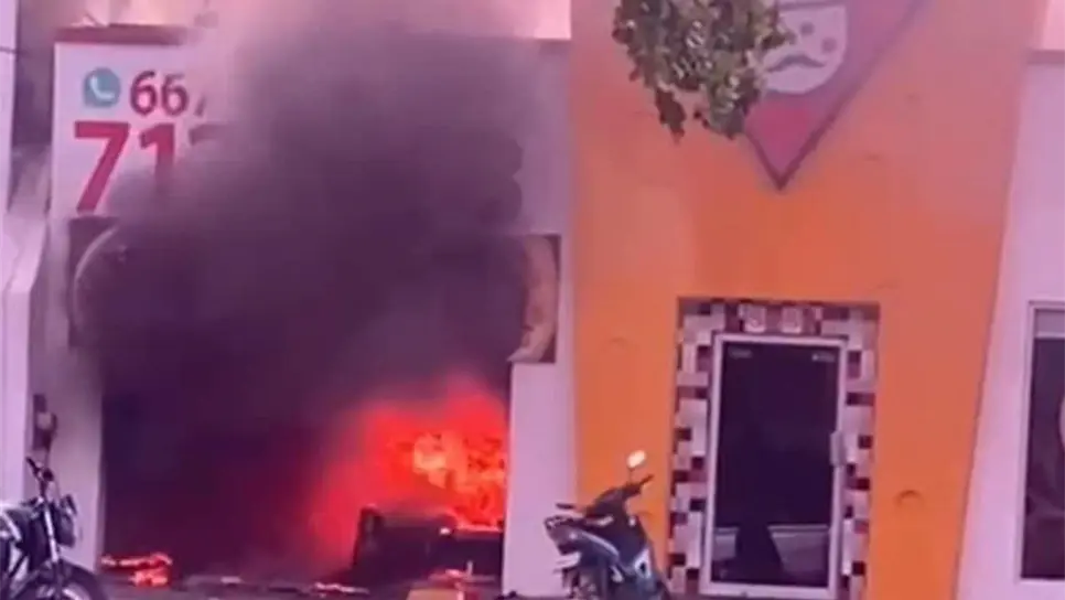 El hecho movilizó a los cuerpos de bomberos. FOTO: Cortesía