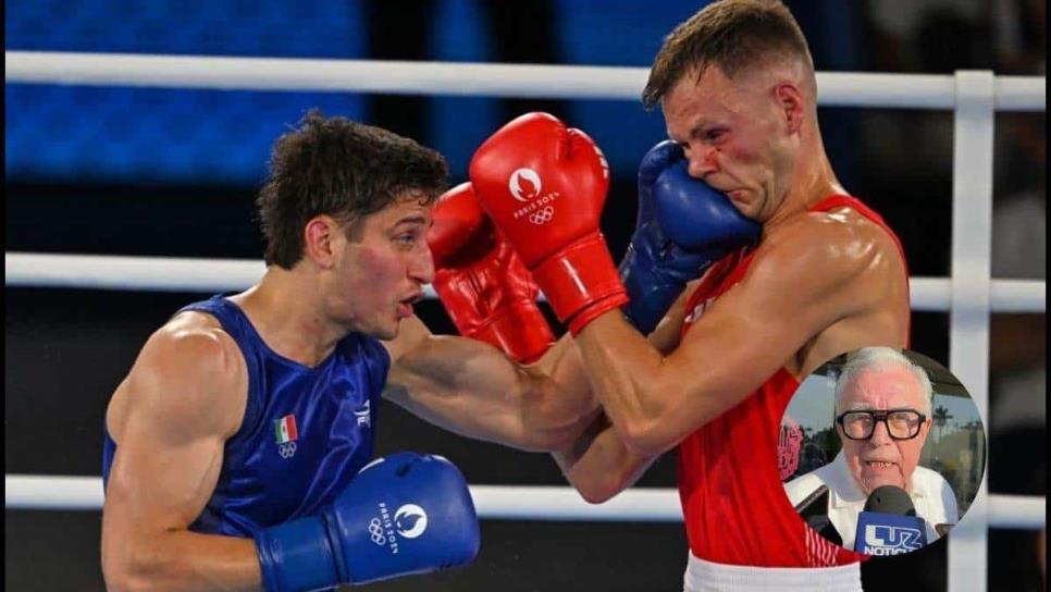 Rocha Moya celebra el triunfo del boxeador sinaloense Marco Verde en París 2024 