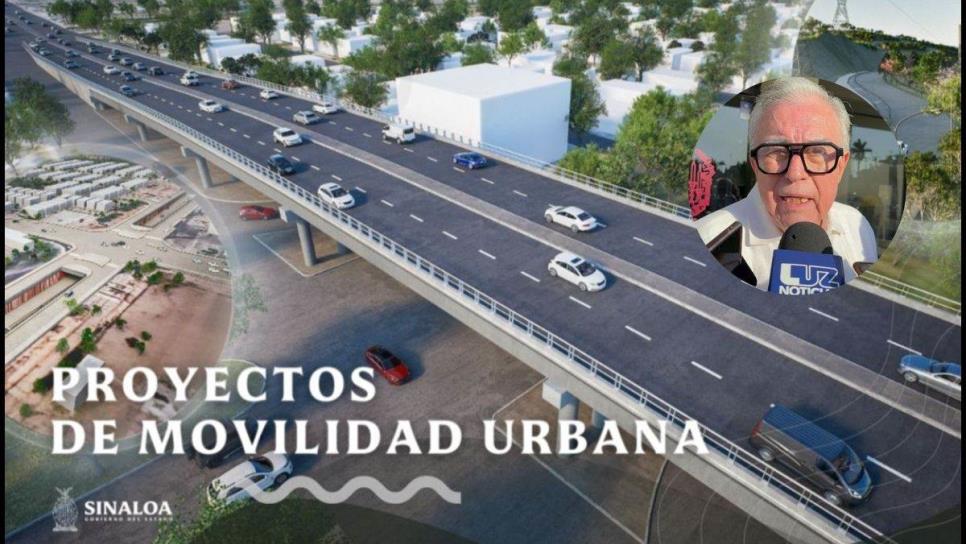 Rocha anuncia un segundo piso vehicular que acabará con el tráfico de «La Canasta» en Culiacán 