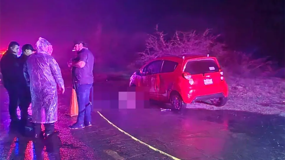 El sujeto murió instantáneamente. FOTO: Cortesía