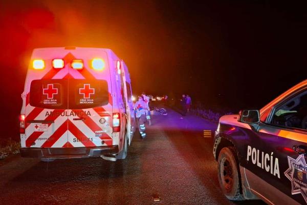 Fallece joven herido tras choque múltiple de motocicletas en Juan José Ríos, Guasave 
