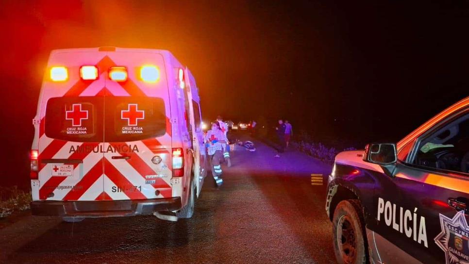 Fallece joven herido tras choque múltiple de motocicletas en Juan José Ríos, Guasave 