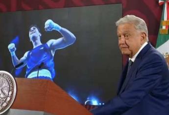 Estaremos todos al pendiente de Marco Verde en su lucha por el Oro Olímpico: AMLO 