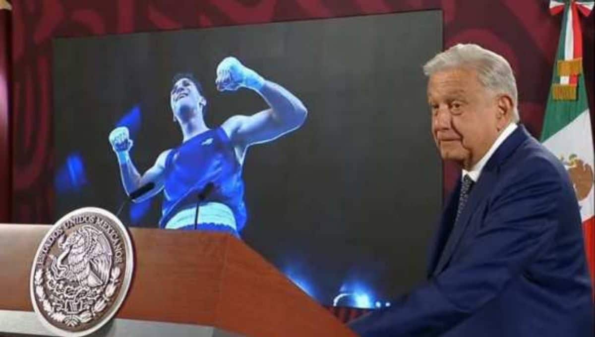 AMLO durante su conferencia mañanera. FOTO: Cortesía