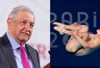 «Esto es México, bien ganado Osmar Olvera»: AMLO tras bronce del clavadista