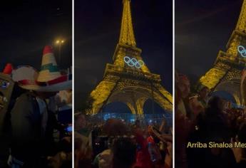 Retumba «El Sinaloense» en la Torre Eiffel de París 2024
