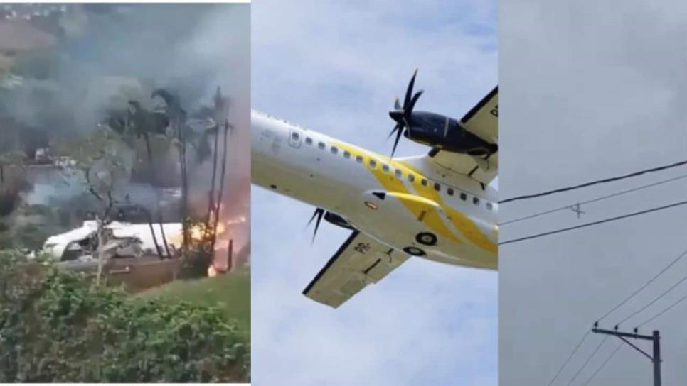 Avionazo en Brasil deja más de 60 muertos; la aeronave cayó en picada | VIDEO