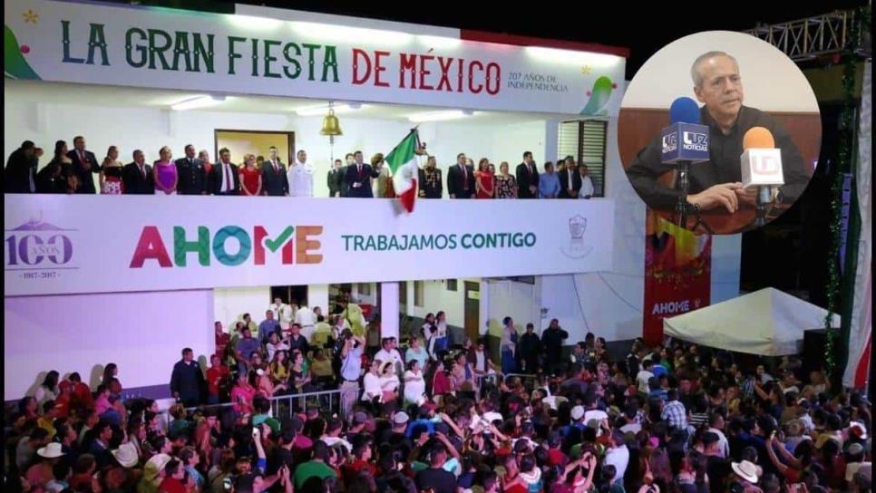 Se cancelan fiestas patrias en Ahome; por solidaridad con Sinaloa y el Gobernador