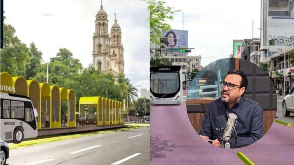 ¡Bienvenido el metrobús! «Es un proyecto viable para Culiacán», dice Juan de Dios Gámez 