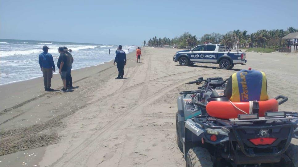 Ignora advertencias y casi se ahoga; rescatan a nadador playa Las Glorias, Guasave