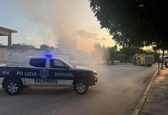 Incendio arrasa comercio de comida en el centro de Escuinapa