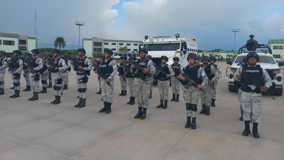 Guardia Nacional de nuevo cambia de comandante en Sinaloa en tan solo 2 meses