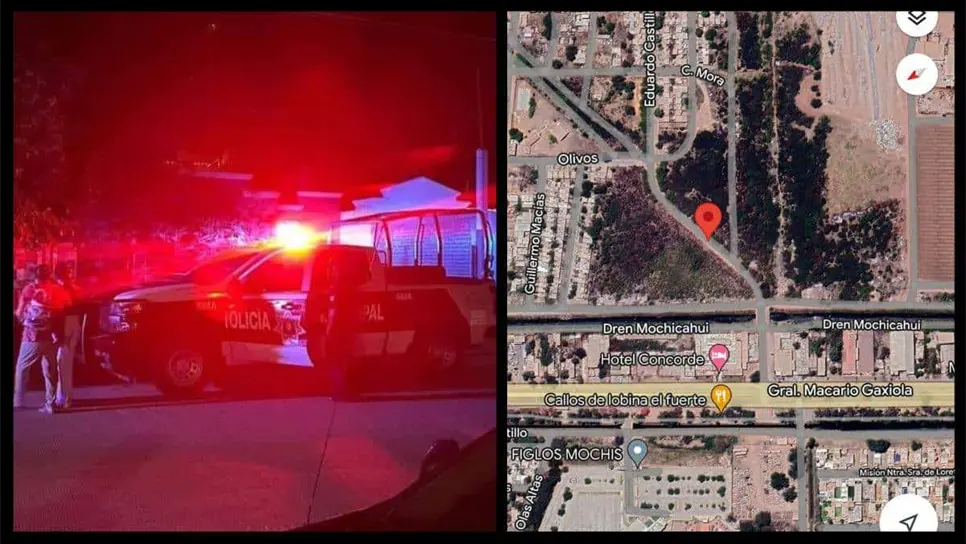 El lugar donde ocurrió la violación.