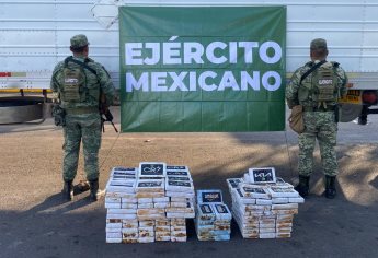 Decomisan 40 millones de pesos en cocaína escondida en dos tráileres en Costa Rica, Culiacán