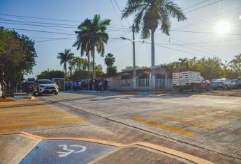 Gerardo Vargas entrega obras de pavimentación en zona rural de Ahome por el orden de los 4 MDP