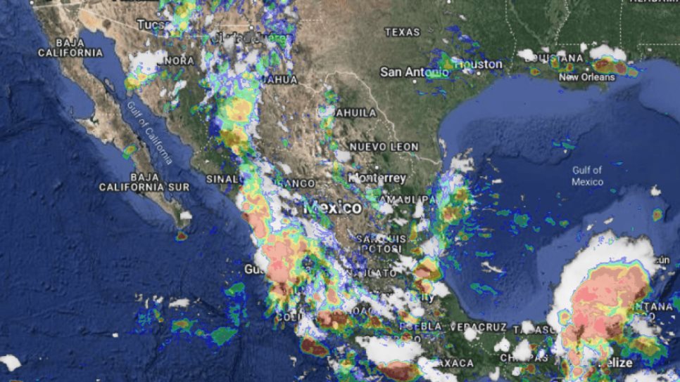 Se esperan lluvias muy fuertes en Sonora y Chihuahua