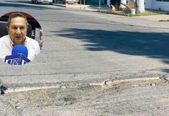 Por altas temperaturas, brotan topes en calles de Los Mochis