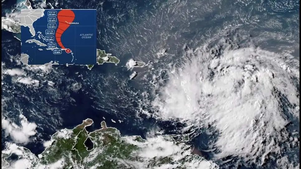 Tormenta Tropical “Ernesto”: esta es su trayectoria ¿amenaza a México?