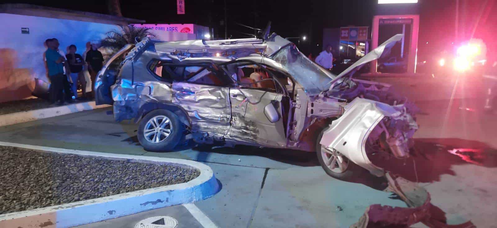 Así quedó una de las unidades.