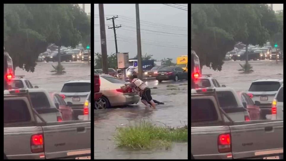 Estas calles de Culiacán son un peligro durante las lluvias y no las debes cruzar