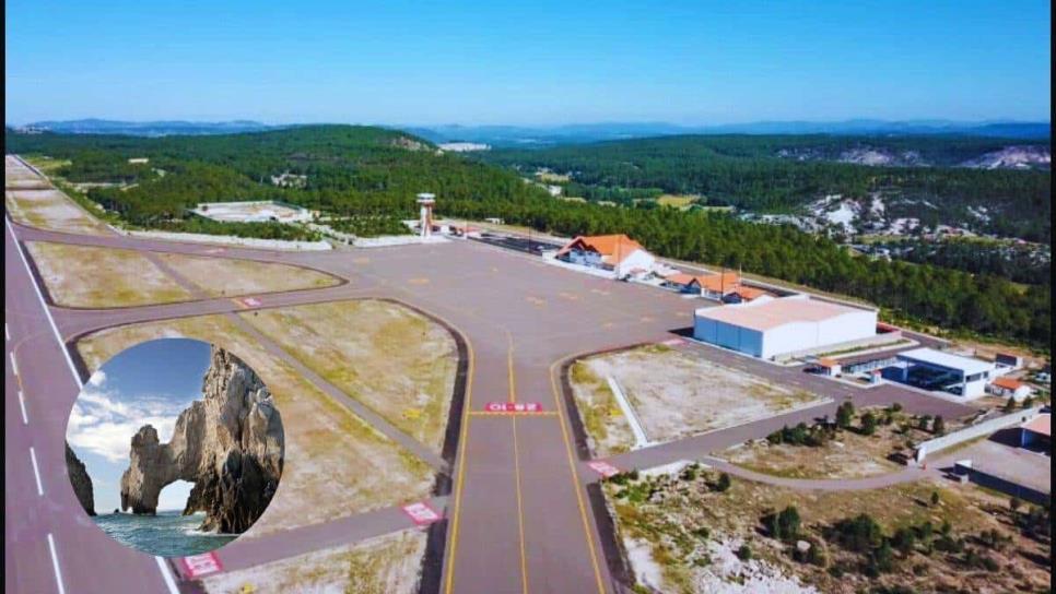 Aeropuerto de Creel tendrá nuevo vuelo a esta playa paradisiaca de BCS