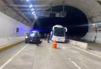 Secretaría de Seguridad de Durango instala retén de revisión cerca del Puente Baluarte