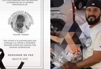 Muere funcionario de Ahome tras haber sufrido un accidente en su moto