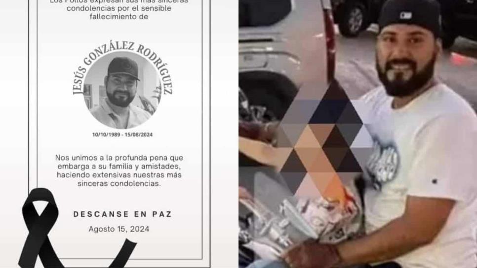 Muere funcionario de Ahome tras haber sufrido un accidente en su moto