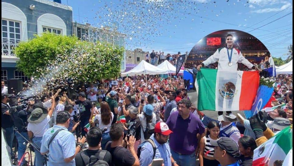 Marco Verde regresa a Mazatlán este lunes; será recibido con una gran fiesta por su logro olímpico 