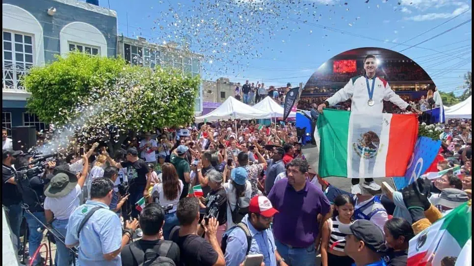 Marco Verde regresa a Mazatlán este lunes; será recibido con una gran fiesta por su logro olímpico