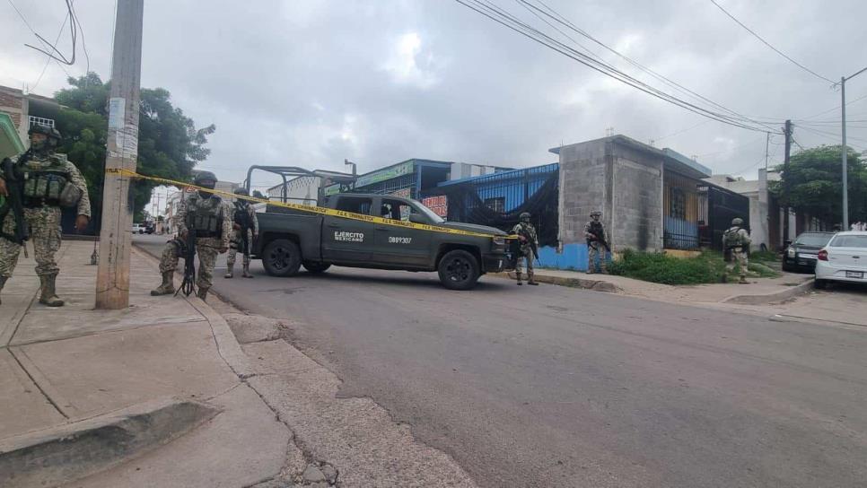 Militares mantienen operativo en la colonia Huizaches de Culiacán después de 24 horas