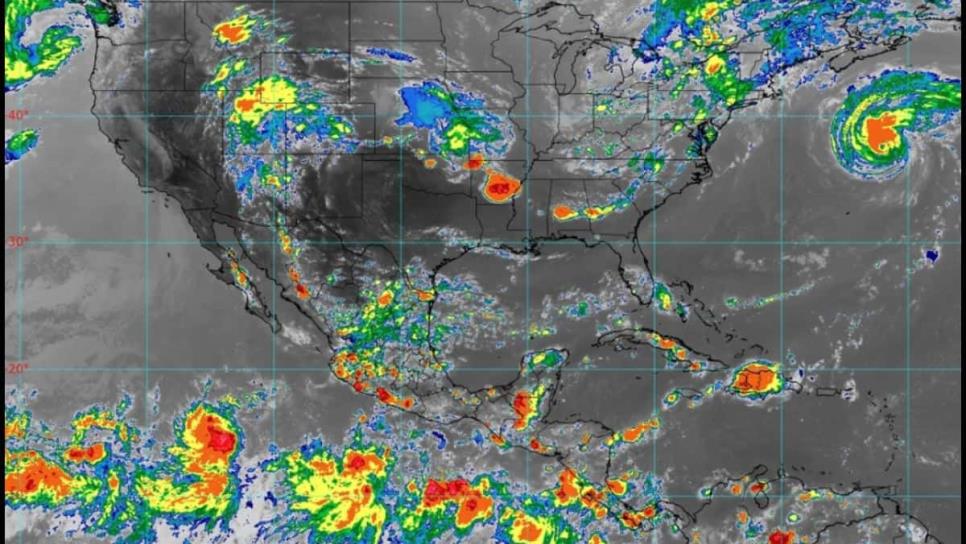 Lluvias fuertes con descargas eléctricas se pronostican para Sinaloa y Sonora este lunes 19 de agosto