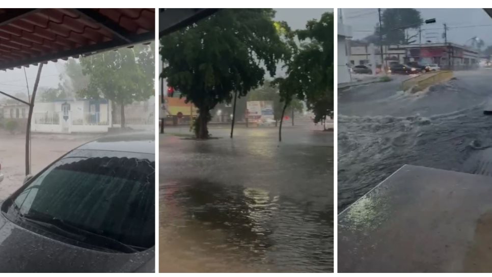 Tormenta en Culiacán deja a decenas de colonias sin energía eléctrica, entre otras afectaciones